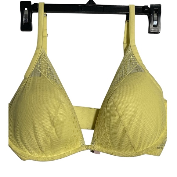 Incredible V.S Yellow Mesh Women's Bra - Picture 1 of 3
